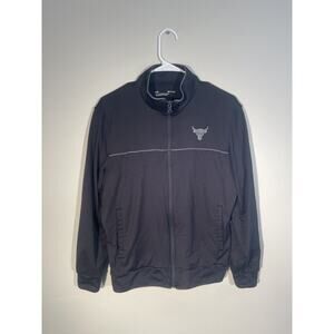 Under Armour Jacket Mens Size S Project Rock Knit Track Full Zip